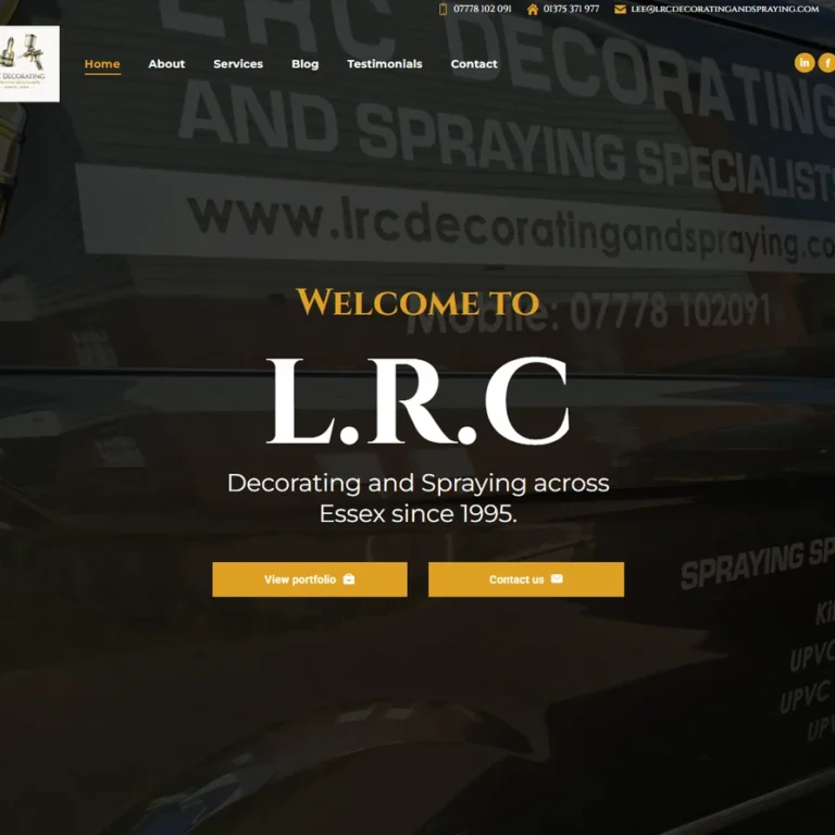 lrc decorating homepage case study